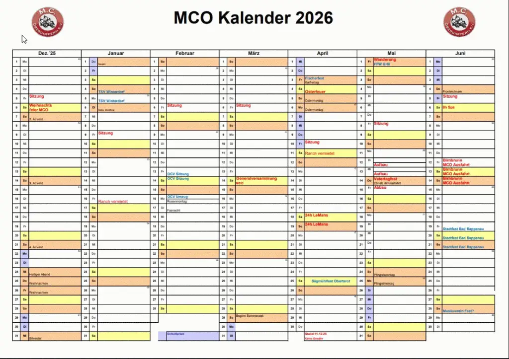 mco kalender 2026 1hj